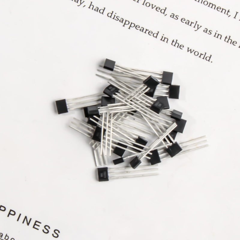 FOXTIP 22Pcs 49E OH49E SS49E S49E Hall Effect Sensor – 3-Pin TO-92S Magnetic Field Detector - Image 4